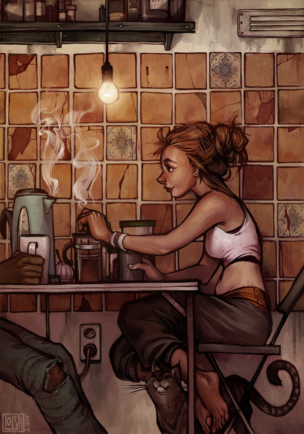 Cafe Press by Lois Van Baarle